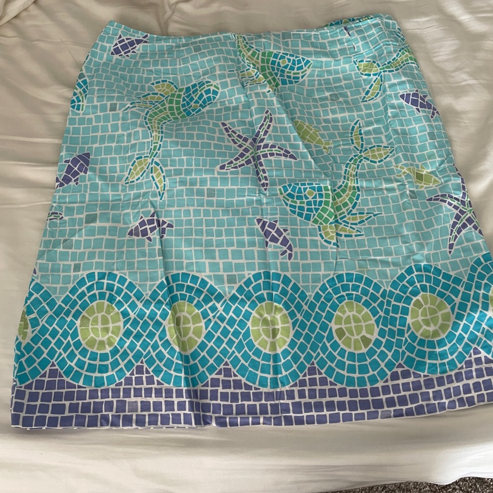 Retro Lilly Pulitzer skirt size 14